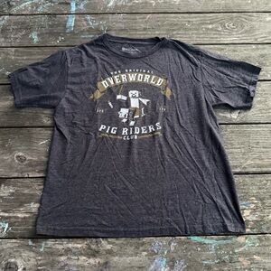 Minecraft Overworld Pig Riders T-Shirt